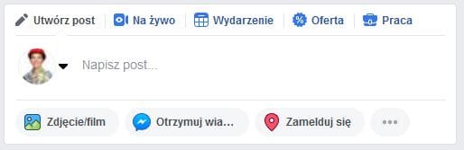 dodawanie postów i zdjęć